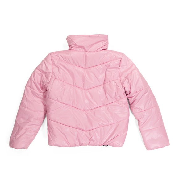 {JESSICA SIMPSON} Big girl cropped puffer coat - Picture 2 of 2